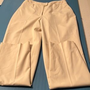 Talbots 2 cream petites pants